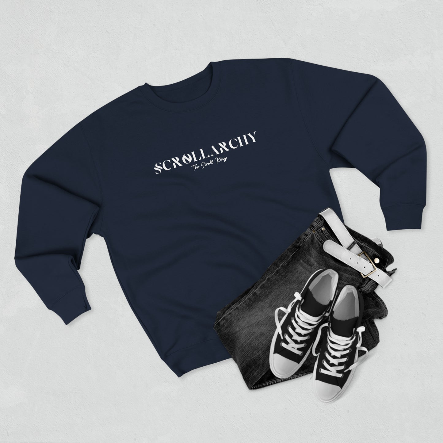 Scrollarchy Crewneck