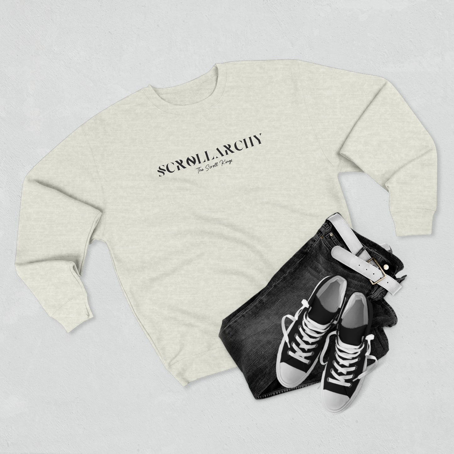 Scrollarchy Crewneck