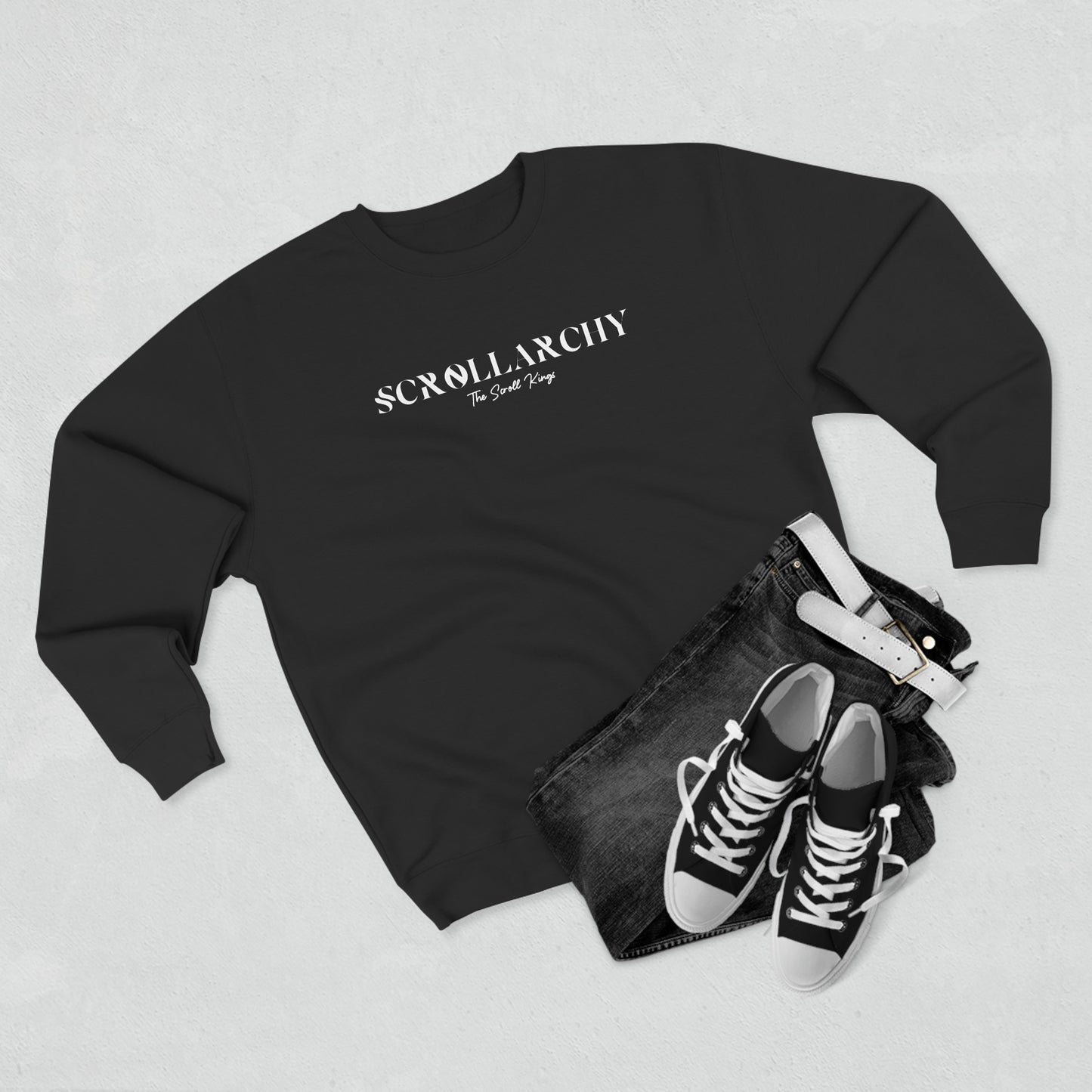 Scrollarchy Crewneck